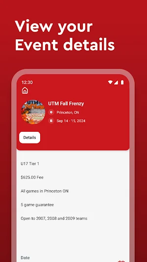 UTM Fastpitch Tournaments Screenshot 3