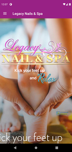 Legacy Nails & Spa Screenshot 0