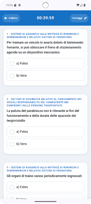 Quiz Patente C-CE 2026 Screenshot 2