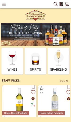 Frederick Wine House MD Screenshot 2