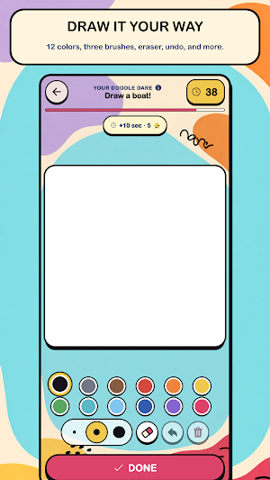 Doodle Dare: Kids Drawing Game Screenshot 2