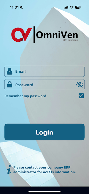 OmniVen Mobile Screenshot 0