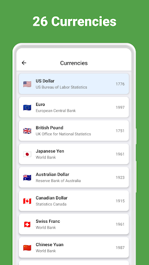 Inflation Calculator Screenshot 1