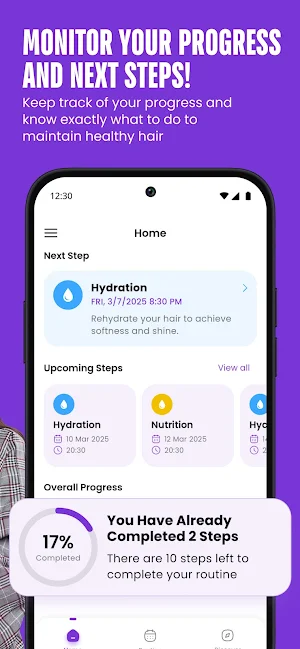 Hair Care Routine 360 Screenshot 2