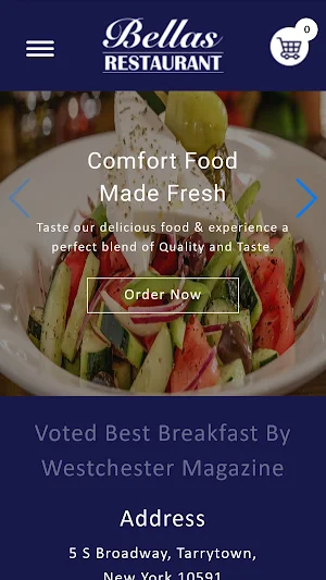 Bellas Restaurant Screenshot 0