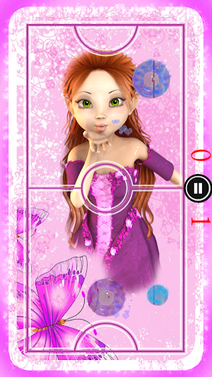 Princess Unicorn - Air Hockey Screenshot 2