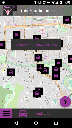 Pink Taxi Valjevo Screenshot 0