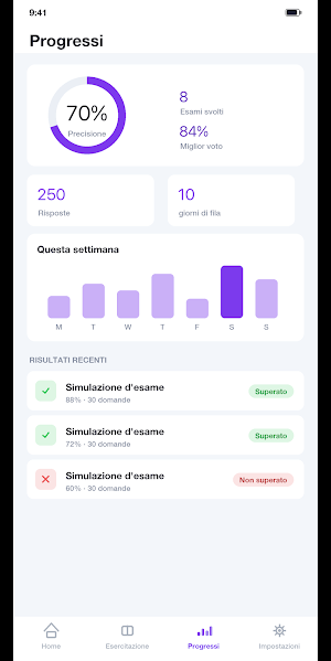 Concorso Funzionario INPS Quiz Screenshot 3