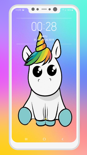 Kawaii Unicorn Wallpapers Screenshot 2