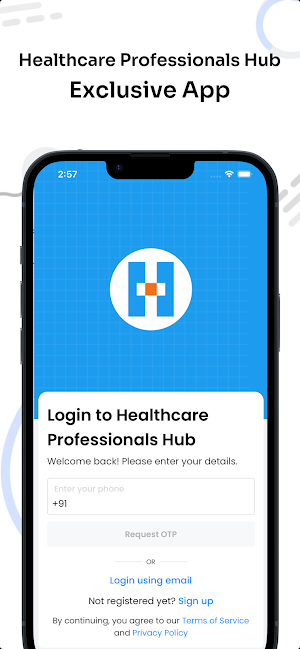 Healthcare Professionals Hub Screenshot 0