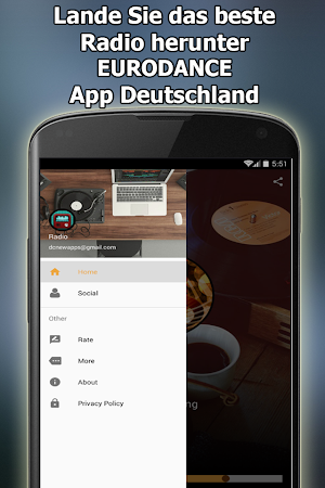 Radio EURODANCE Online Kostenlos Deutschland Screenshot 2