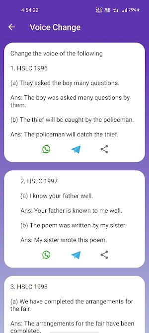 Class 10- SEBA/HSLC English E-Notebook 2021-2022 Screenshot 3