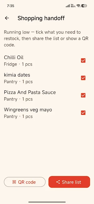 Pantry & Food Expiry Tracker Screenshot 3