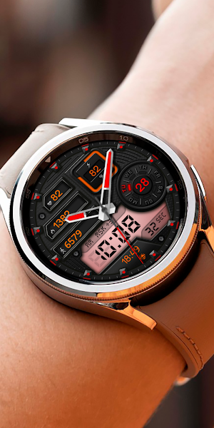 Hybrid METOBAR WS01 Watch face Screenshot 2