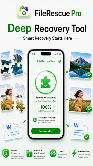 FileRescue Pro-Restore Tool Screenshot 3