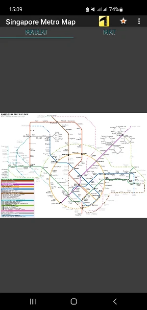Singapore Metro Map Screenshot 0