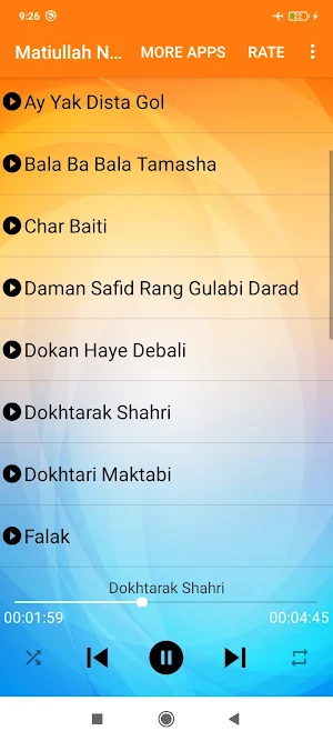 مطیع الله نجرابی Screenshot 2