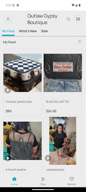 Outlaw Gypsy Boutique Screenshot 0