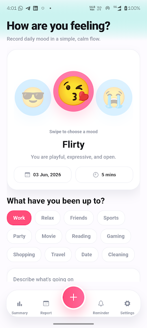 Mood Tracker Screenshot 0