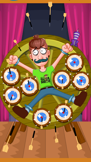 Dart Wheel Aim-Dart Throw Screenshot 2