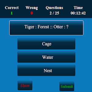 Analogy MCQ Screenshot 2
