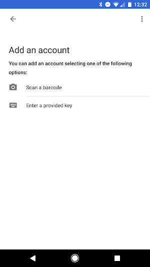 Google Authenticator Screenshot 2