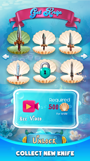 Knife Throw Shooting 3D Game Screenshot 3