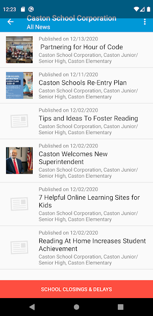 Caston School Corporation Screenshot 2