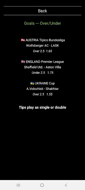 ZooM Analyzed betting tips - Correct scores, ht-ft Screenshot 3