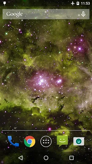 Galaxy Nebula Live WP Screenshot 3