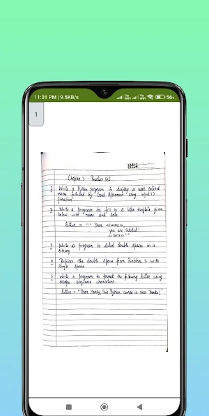 Python Handwritten Notes Screenshot 2