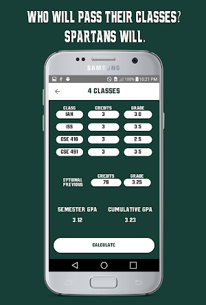 Spartan GPA Screenshot 1