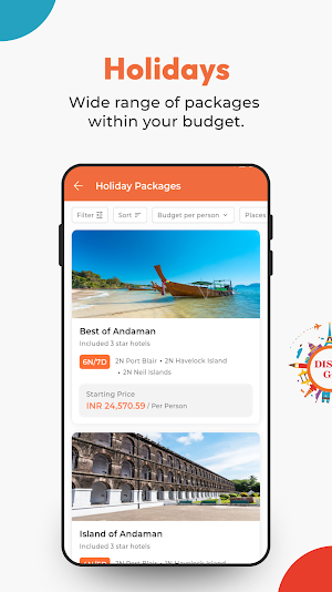 Dishago Holiday Screenshot 2