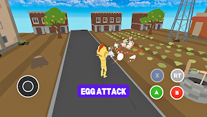 Chicken Superhero Egg Power Screenshot 1