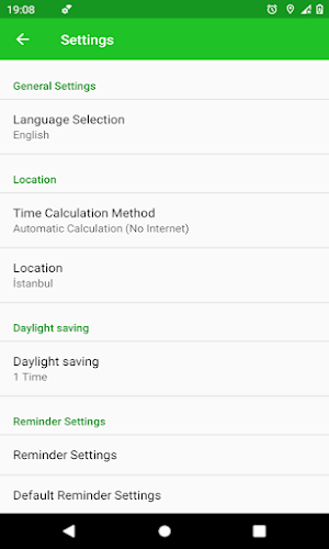 Prayer Time & Qibla Direction Screenshot 3