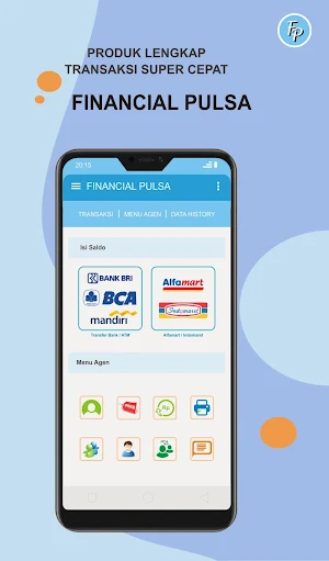 FINANCIAL PULSA-Aplikasi Pulsa Screenshot 1