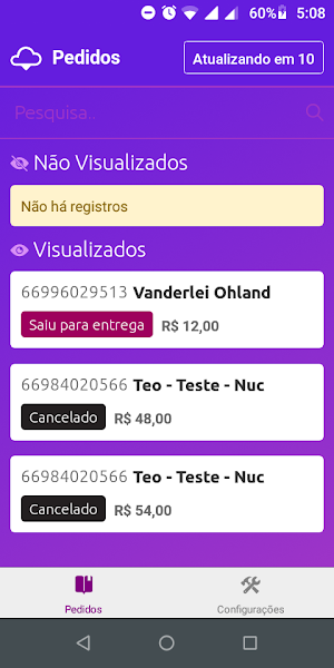 Menuvem Screenshot 1