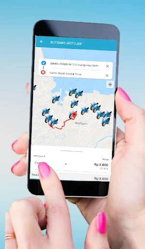 SUMBA TRANS - Ojek dan Kurir Online Sumba Screenshot 1