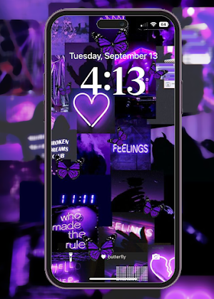 Purple Wallpaper HD Screenshot 1