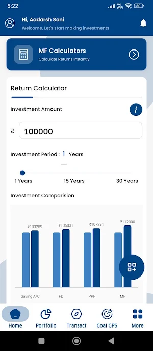 True Money MFD Screenshot 3
