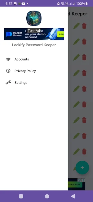 Lockify Password Keeper Screenshot 2