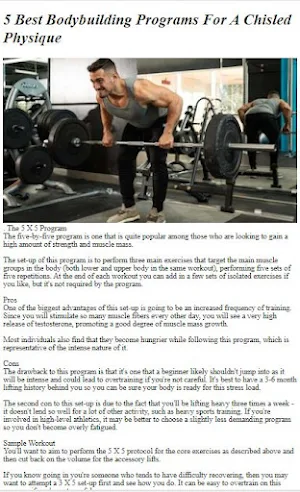 How to Do Bodybuilding Workout Screenshot 0