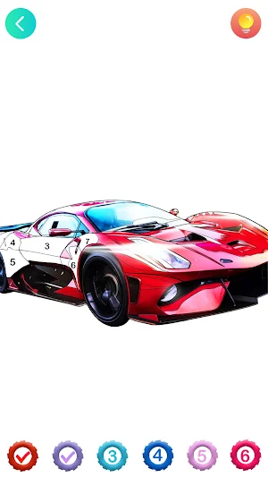 Cars, Transport Coloring Games Screenshot 2