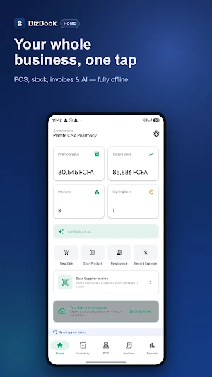 BizBook: AI POS & Inventory Screenshot 0