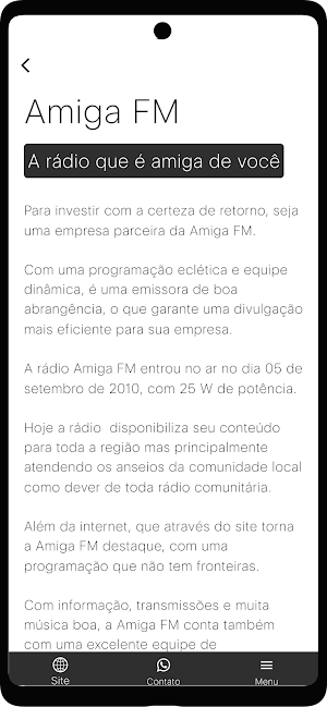 Amiga FM Screenshot 1