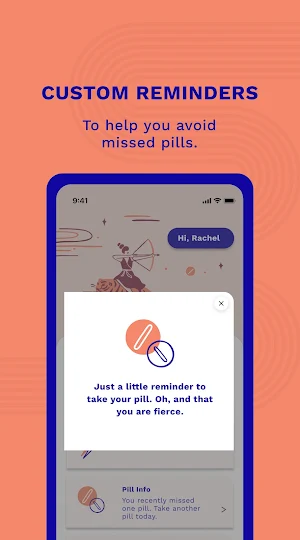 Emme: Pill & Health Tracker Screenshot 2