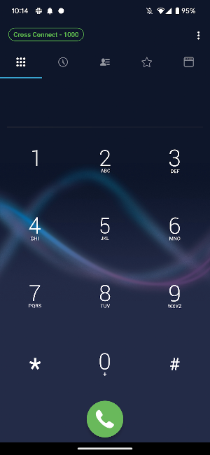 Cross Connect Softphone Screenshot 1