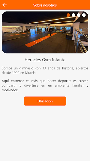 Heracles Gym Infante Screenshot 2