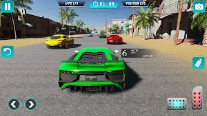Race car driving simulator 3D Screenshot 0