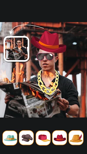 Thug Life Sticker : Pic Editor Screenshot 1
